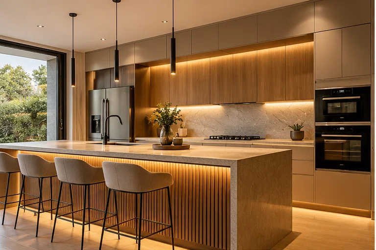 Idea conceptual de reformas integrales con diseño contemporáneo